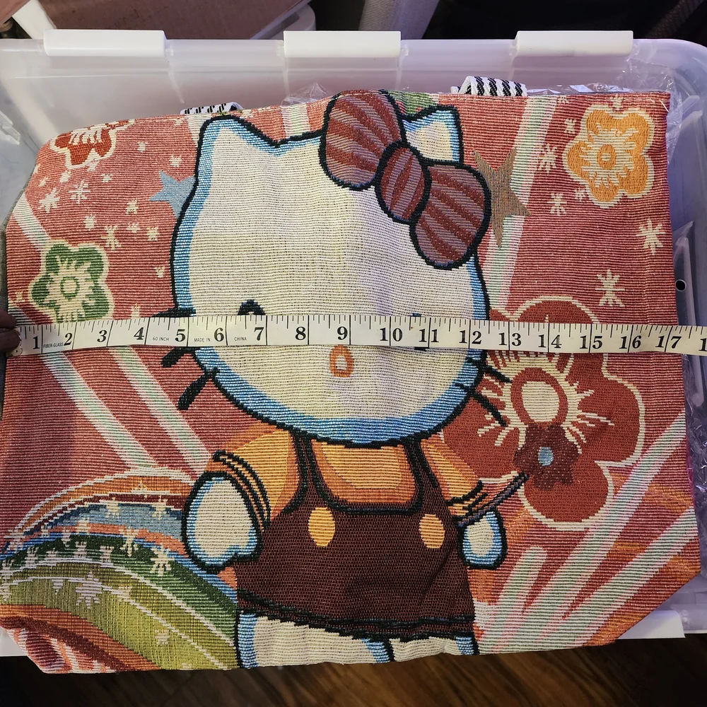 New Hello Kitty Tapestry/Canvas Tote Bag